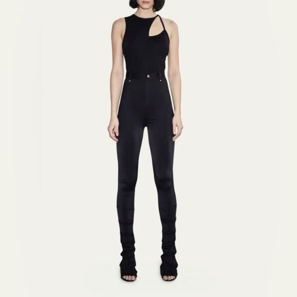 ET OCHS Women's Black The Jacob Fit & Flare Pants Size 6
